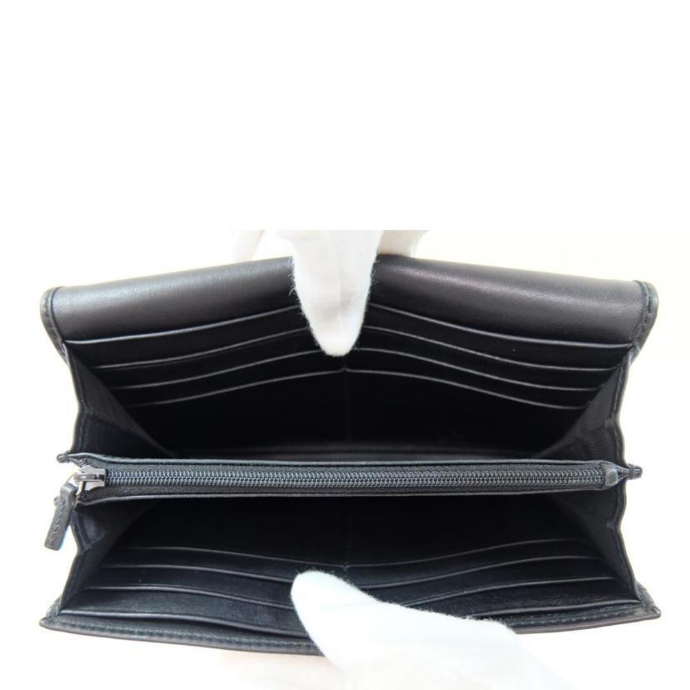 Gucci Interlocking Shima Leather Long Wallet Black - image 4